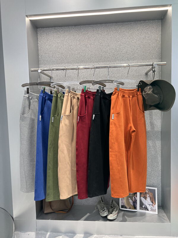 【BOBO1972 】Casual Loose All-match Sweater Pants Casual Pants (Pants Only) 225119# CQW