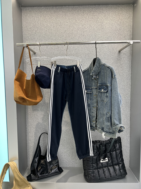 [BOBO1972] Plus velvet high-quality color-blocking jeans casual pants only sell pants without matching 229276