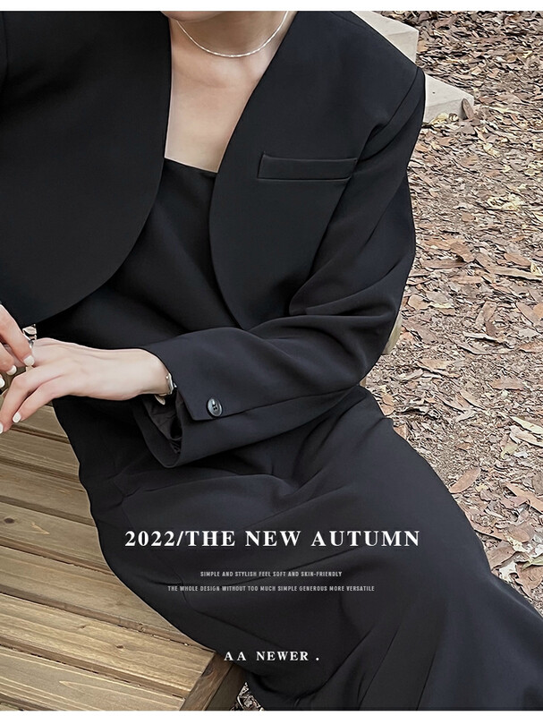 【THE MIND】High-end design short suit 61097