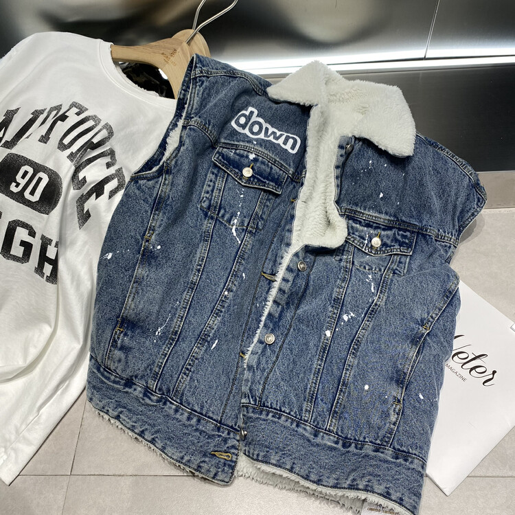 Original price 230.11! [BOBO1972] Splicing Korean fashion vest 217003