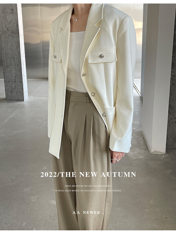 [THE MIND] high-end retro temperament suit 61087
