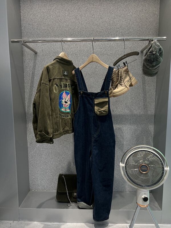 【BOBO1972】Casual personality denim overalls overalls CQL225266