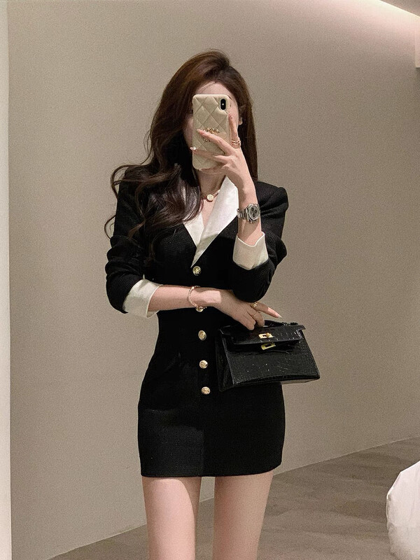 Autumn models are new! [Amanda] temperament celebrity slim suit + slim culottes suit 9888# PCZ