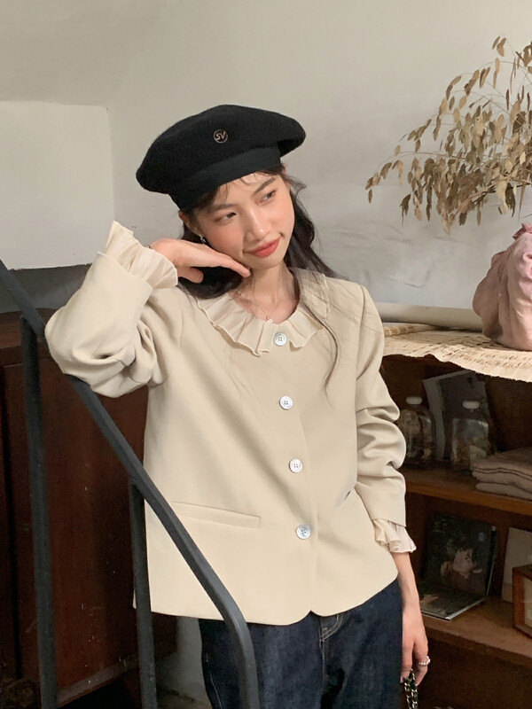 【LOVELY/SHMILY】Romane Manor Small Fragrance Coat Short Coat S2178# FHX