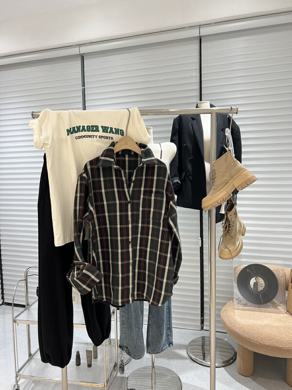 [BOBO1972] Striped loose all-match shirt shirts only sell shirts 225819