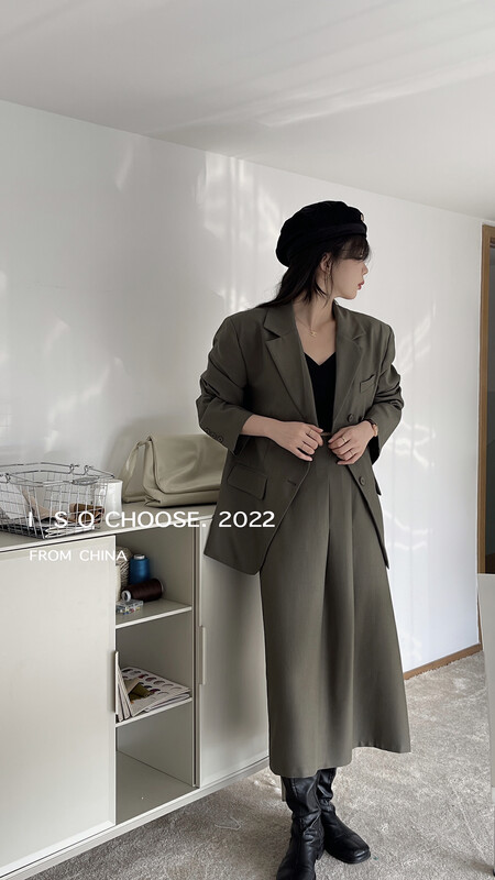 New in early autumn! [ISO Korean] Versatile Korean high-end suit 3271# HJY