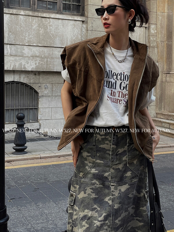 【W327.】Short-sleeved T-shirt 57169# CQW