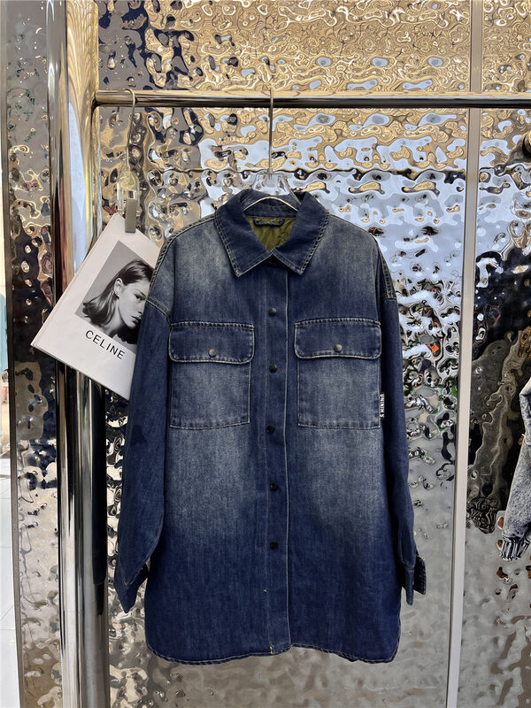 New in autumn! [Yayiro] Korean fashion loose denim jacket 2902# GYJ