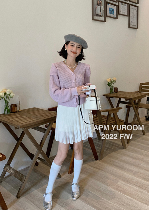 Autumn is new!【APM YUROOM】High waist all-match Korean skirt 6039# LSL