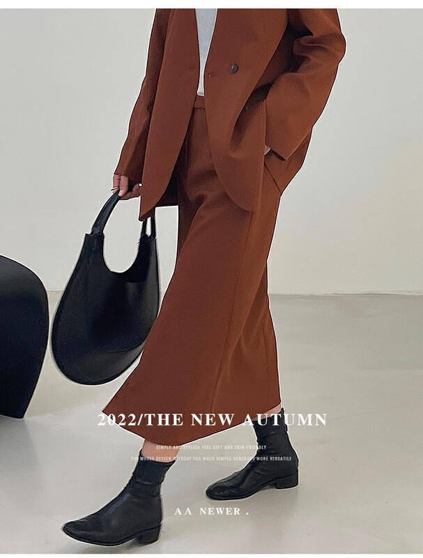 【THE MIND】High-end commuter all-match skirt 61005-1