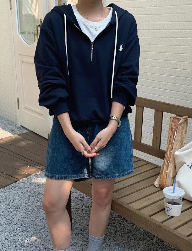 【LOVELY/SHMILY】Versatile Hooded Sweater Z1665