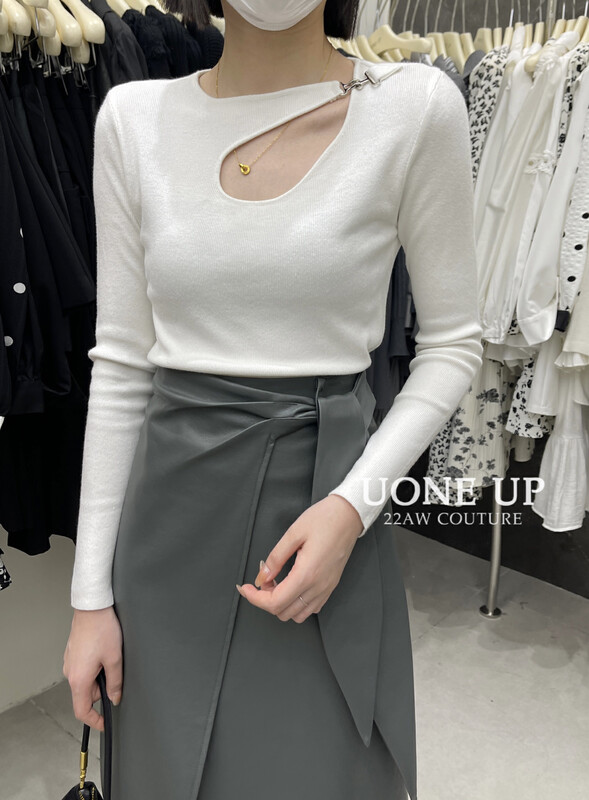 New in autumn! [UONE] Sweet and spicy soft girl style knitted sweater 2238# LSL