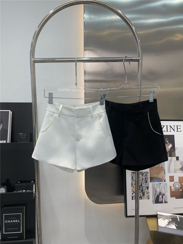 New in autumn!【LINNA】Solid color all-match comfortable casual shorts 7081# JJ
