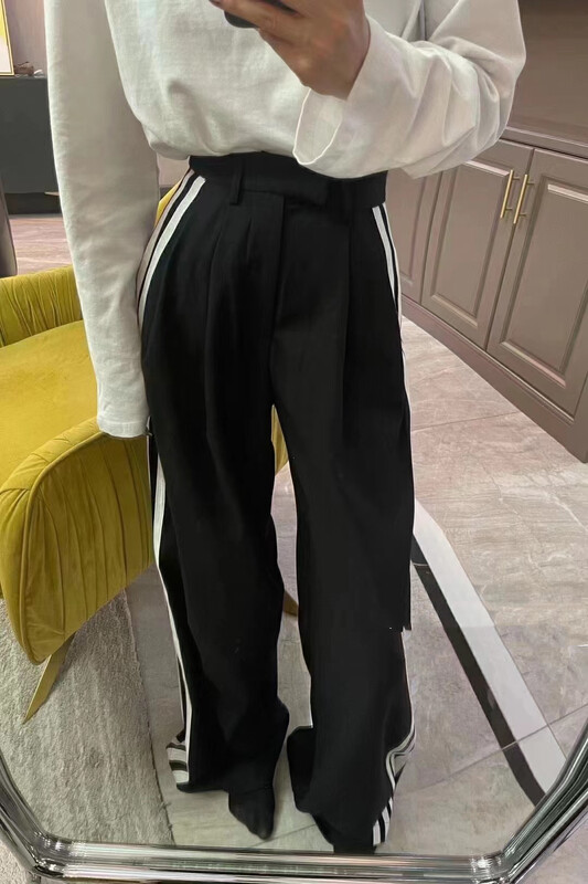 New autumn and winter! [Yan Zhen] High waist wide leg mopping casual pants 5132# PCZ