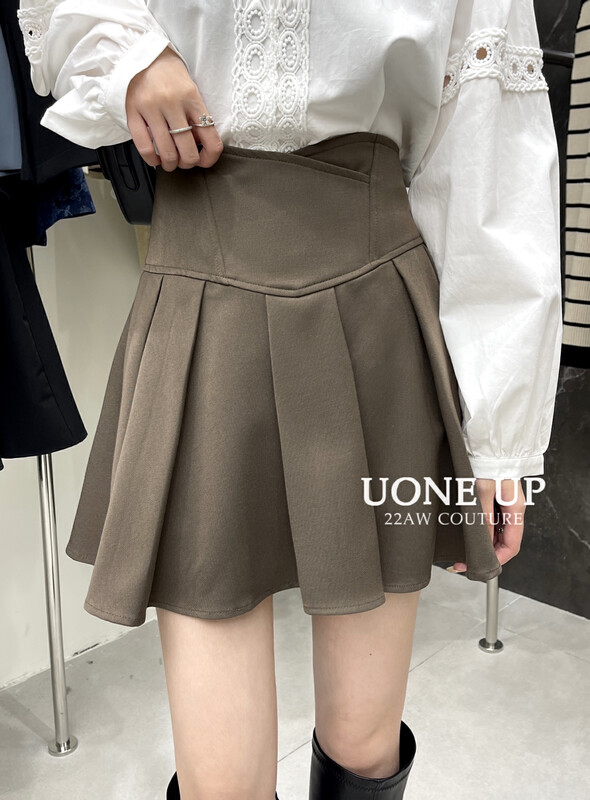 New in autumn!【UONE】Slim and high waist all-match skirt 98919# LSL