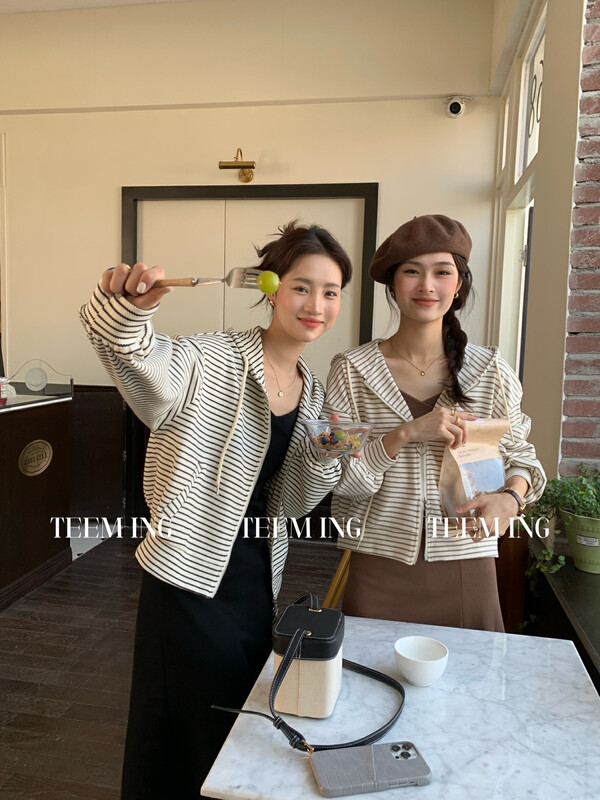 New in autumn!【TEEM ING】Korean fashion jacket + all-match dress suit 22T901# HJY