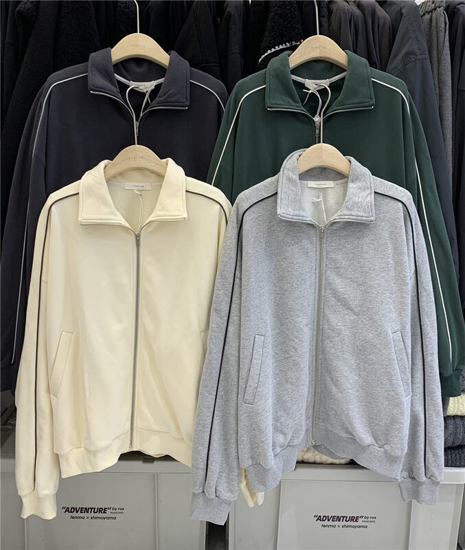 New in winter! [SANBARA] Korean style contrasting color short coat 9829# LSW