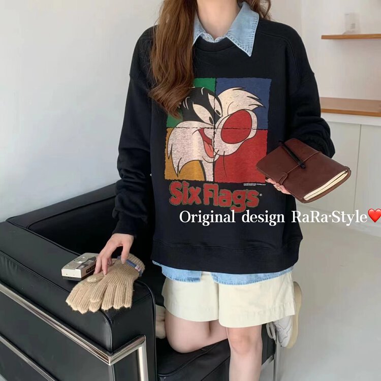 New for winter!  【RARA】Simple cartoon pattern sweater YS1-79235# LSL