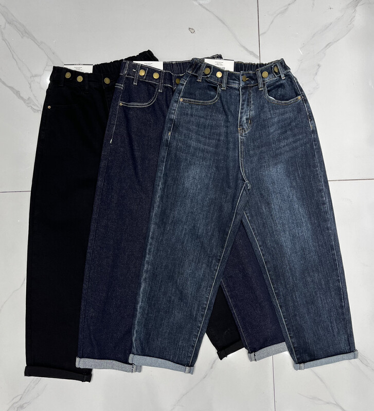 New in autumn! [Enxier] Comfortable and versatile simple jeans EB3165-1# FHX