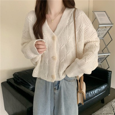 New in early autumn! [F·P] Loose and warm sweater with a sense of niche design S09FP# HBX