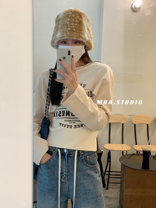 [MRA] Fake two knitwear L1196