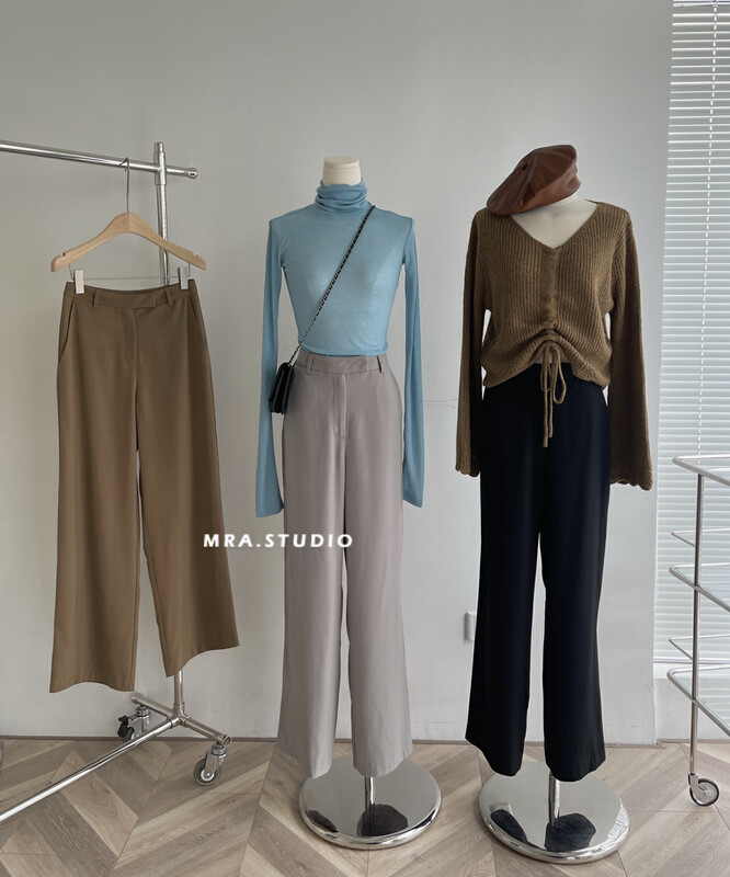 [MRA] Korean version of commuting simple and versatile trousers J2368