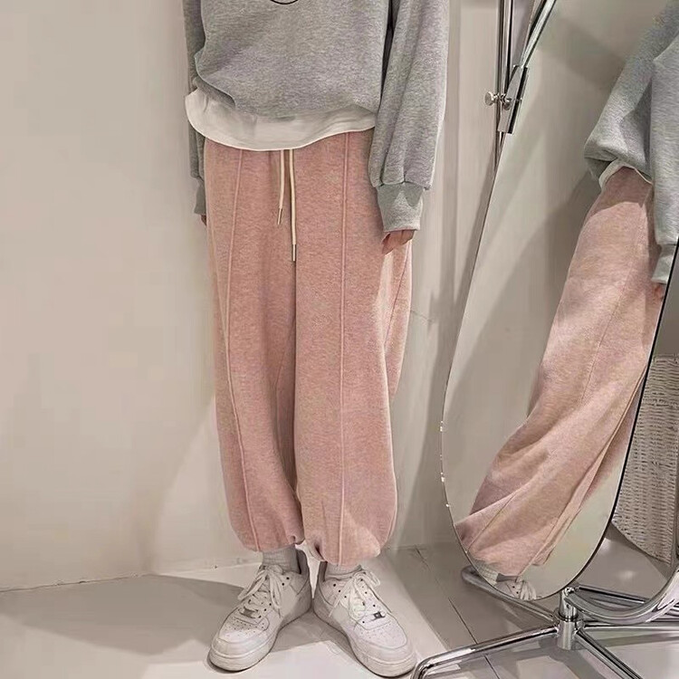 【Flower Xi】Comfortable and versatile simple casual pants 9872# PCZ