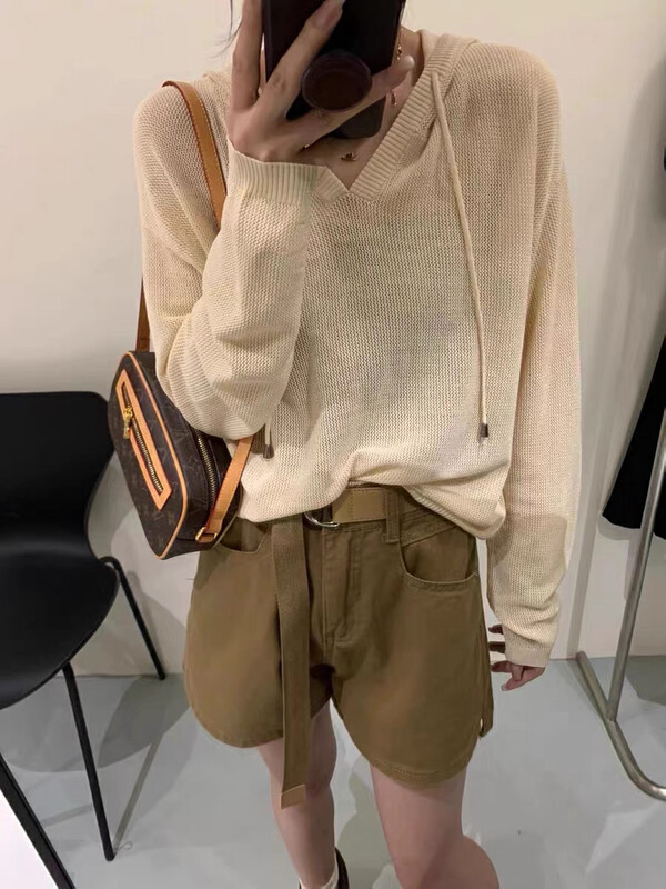 Autumn on the new![F · P] Casual minimalist sweater H347-1 # HBX