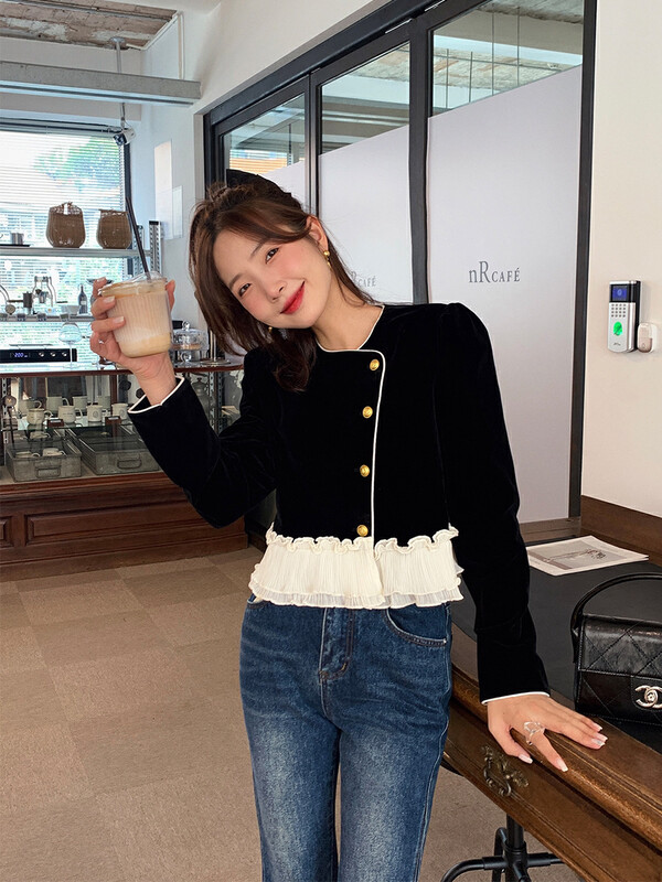 【NEW OPEN】Korean style all-match short jacket JW80596# ZXX
