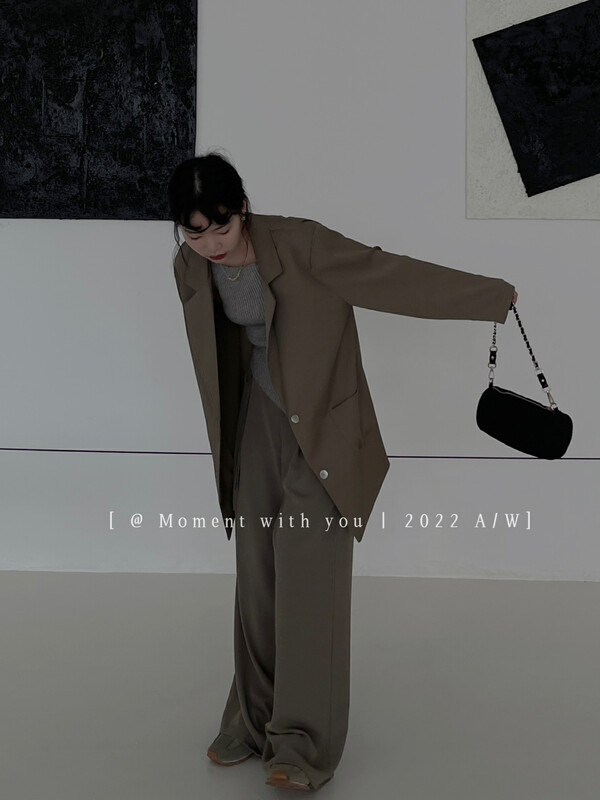 Autumn is new!【MOMENT WITH YOU】Korean style commuter design suit 00T0809-J# LSW