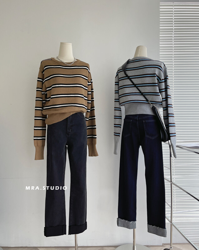 Original price 77.83! [MRA] Juxian thin Korean style fashion elastic high waist jeans J2371