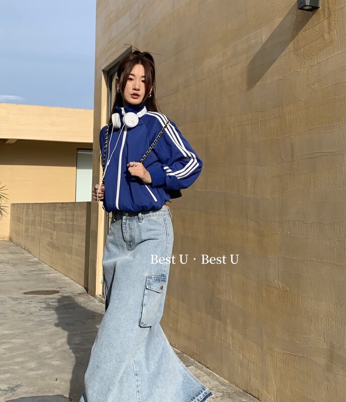 【BEST U】Retro sports all-match short jacket 99009# LSW