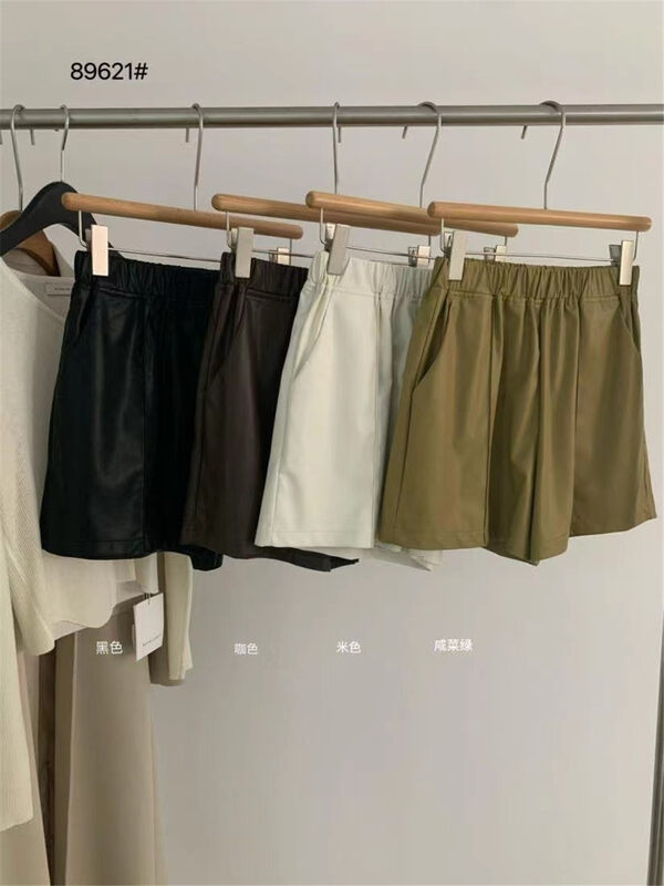 Autumn models are new! [WANNA] Simple, versatile and slim casual shorts 89621# ZXL