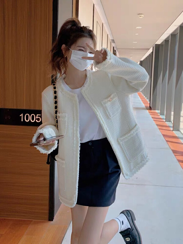 Autumn is new! [Huaxi] French retro small fragrance texture short coat (only sells coats) 9821# PCZ
