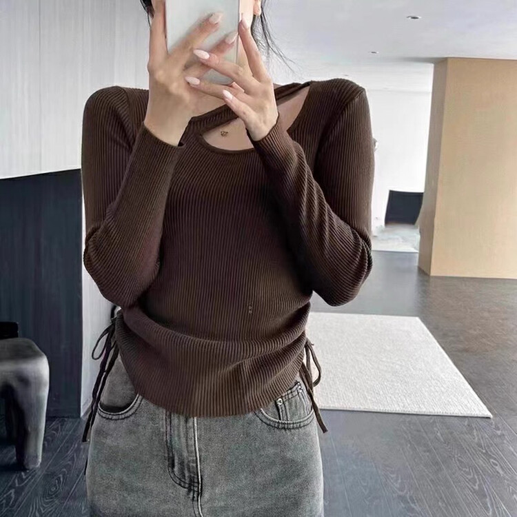 [F · P] Simple solid color sweater N352 # HBX