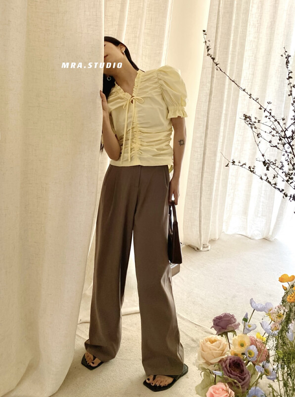 [MRA] Big-name simple and versatile casual trousers XJ2308