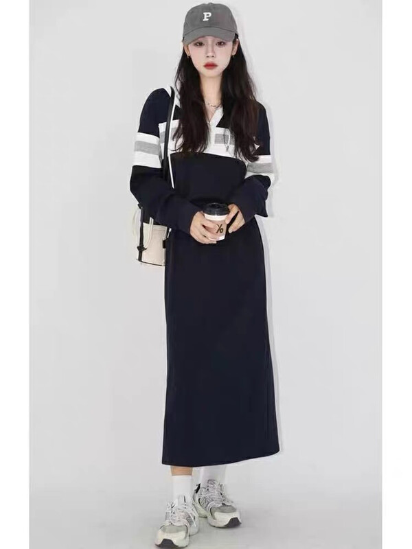 Autumn on the new![Huaxi] versatile color knit show thin dress 9806 # PCZ