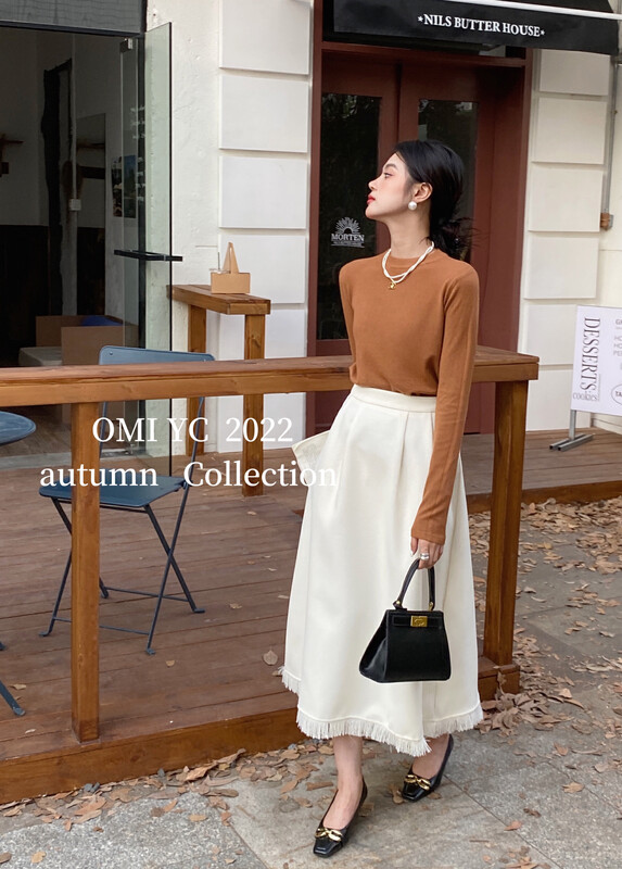 [O MI] Fashion sweet skirt skirt 55723
