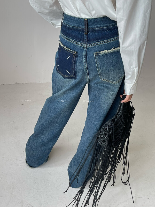 [ONIVINTAGE Ernie] Pocket Color Jeans UW226M6176 # CQW