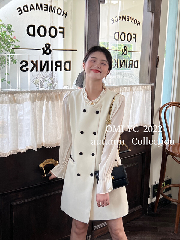 [O MI] temperament small sweet dress dress 33205