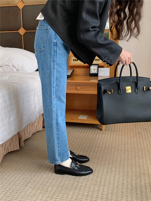 Autumn on the new![ONEDAY] Thin and comfortable jeans YS-81097 # L
