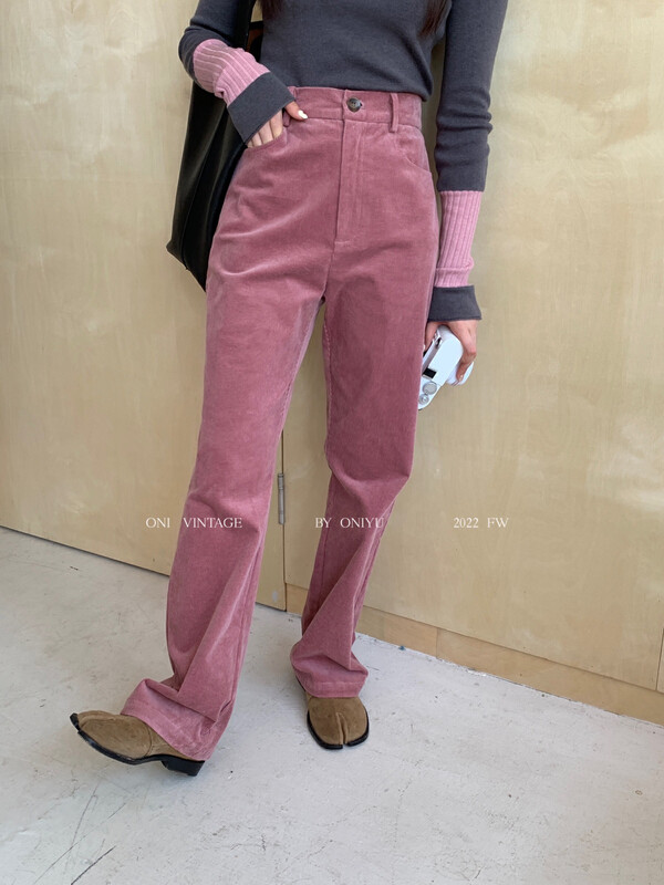 [ONIVINTAGE Ernie] Korean Corduroy pants pants OH226P6525