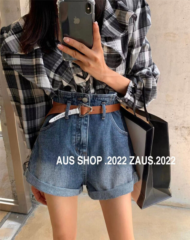 Early autumn on the new![AUS] Pocket denim shorts (with belt) YS1-S05 # LSW