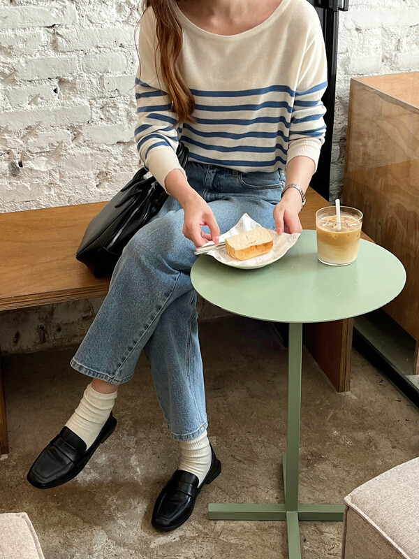New Year in Early Autumn! [EVER TRUE] Korean round neck pullover long sleeve loose knit 16011 # CLS
