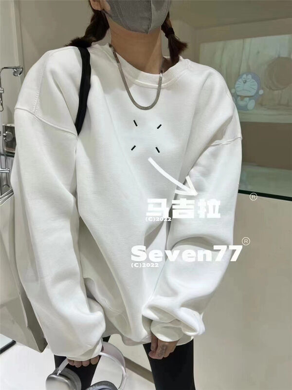New autumn and winter![Yan Zhen] Thick round collar loose hoodie 78062 # PCZ