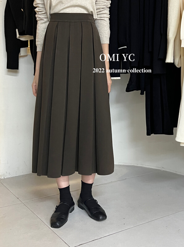 Winter on the new![O MI] British woolen pleated skirt YS8207 # FHX