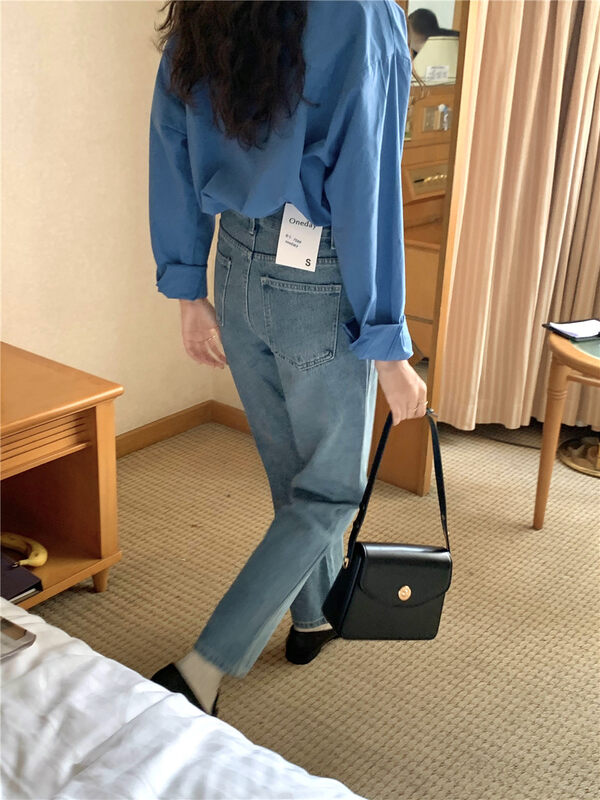 Autumn on the new![ONEDAY] Niche Comfort versatile Jeans YS-7069 # L