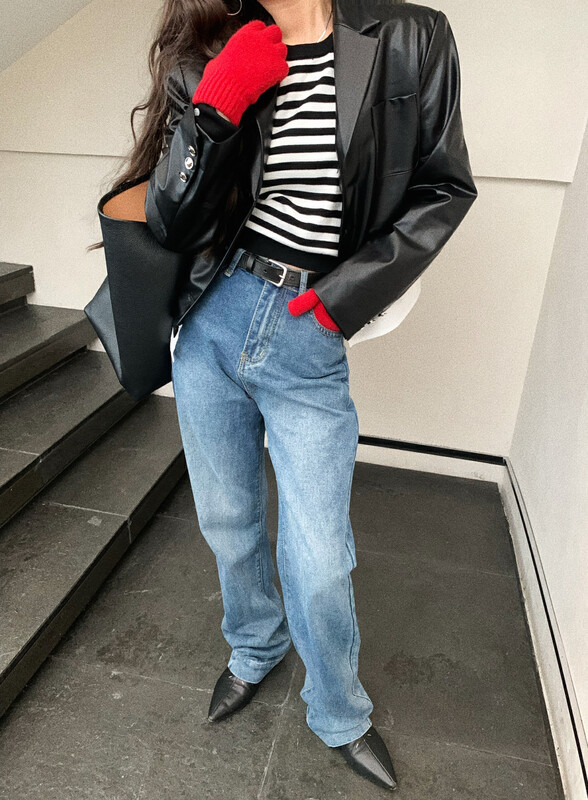 [ONIVINTAGE Ernie] Flip Color Jeans OW226N6143