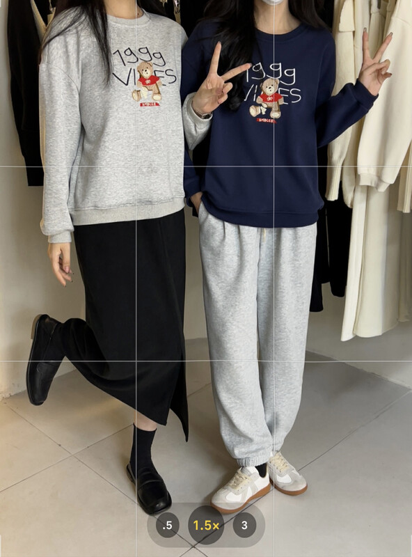 Winter on the new![O MI] Korean version ins embroidery composite warm baby velvet bear hoodie 99202 # FHX