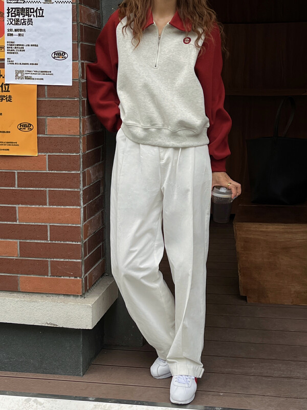 [EVER TRUE] Korean long sleeve letter sweater 31563 # CLS